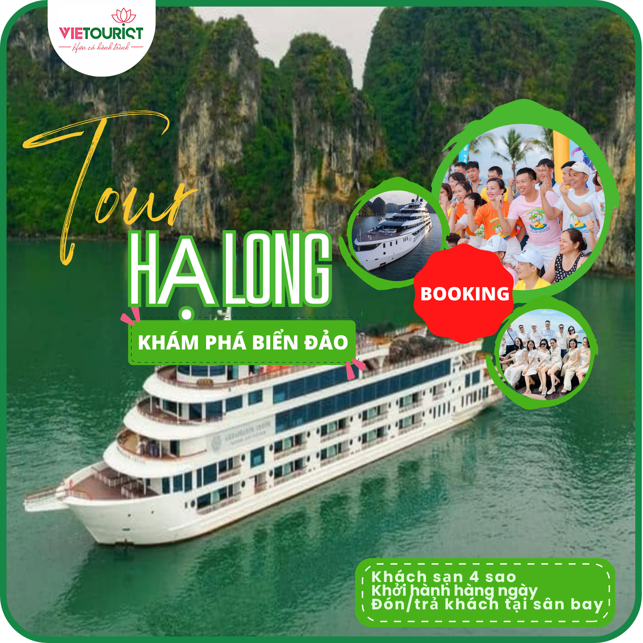 TOUR HẠ LONG TRÊN DU THUYỀN