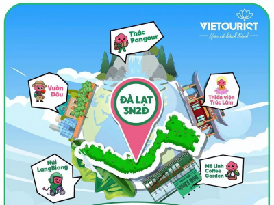 TOUR DU LỊCH ĐÀ LẠT 3 NGÀY 2 ĐÊM