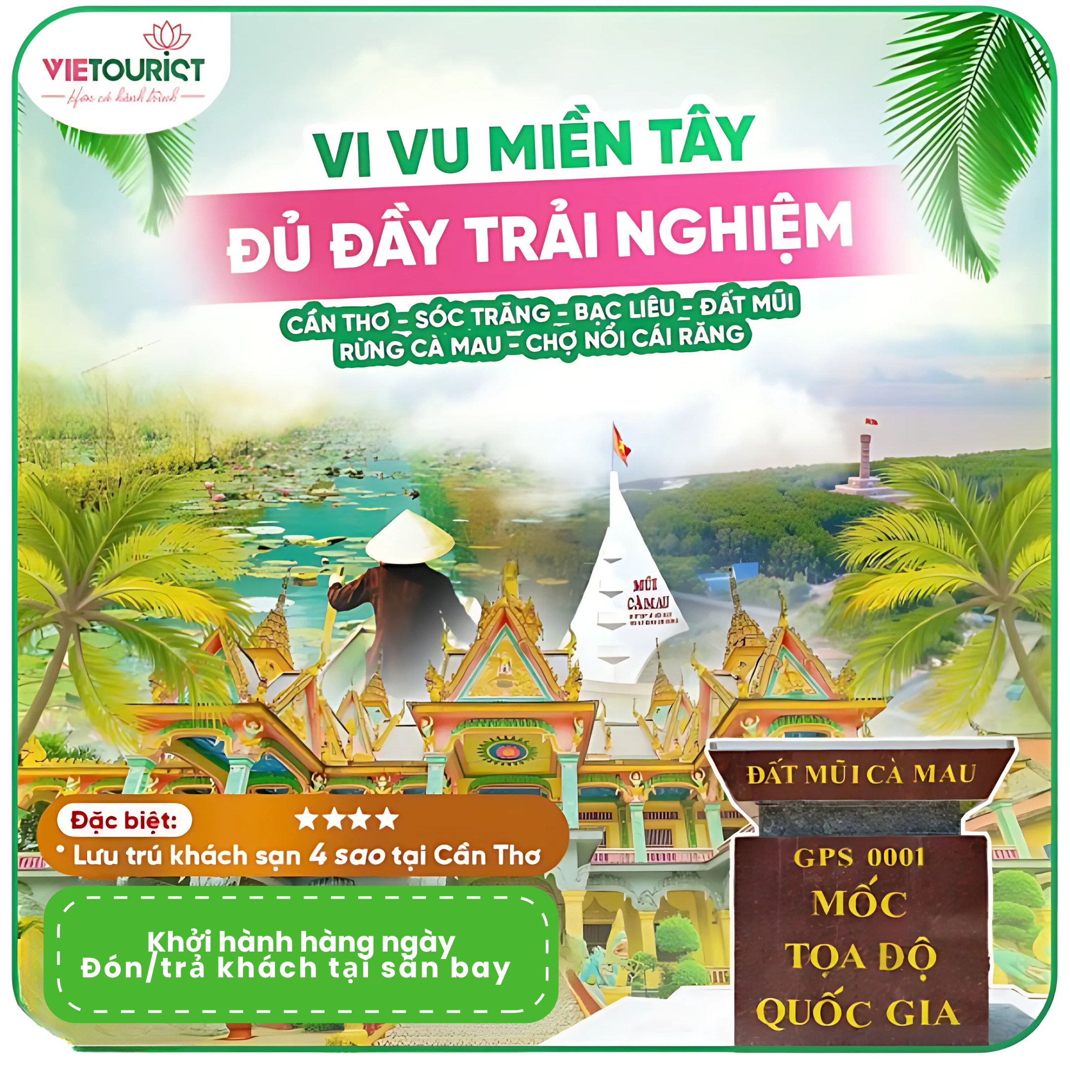 TOUR DU LỊCH - MIỀN TÂY